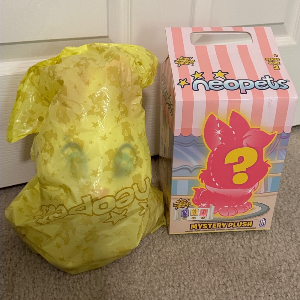 Neopets Series 2 Baby Blind Mystery Box Plushie - Cybunny (READ DESCRIPTION)